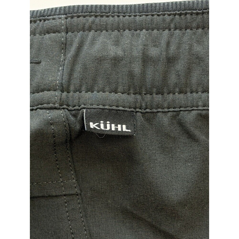 Kuhl Freeflex Zip-Off Pants Womens S Black Convertible Hiking Cargo Shorts - Picture 12 of 15